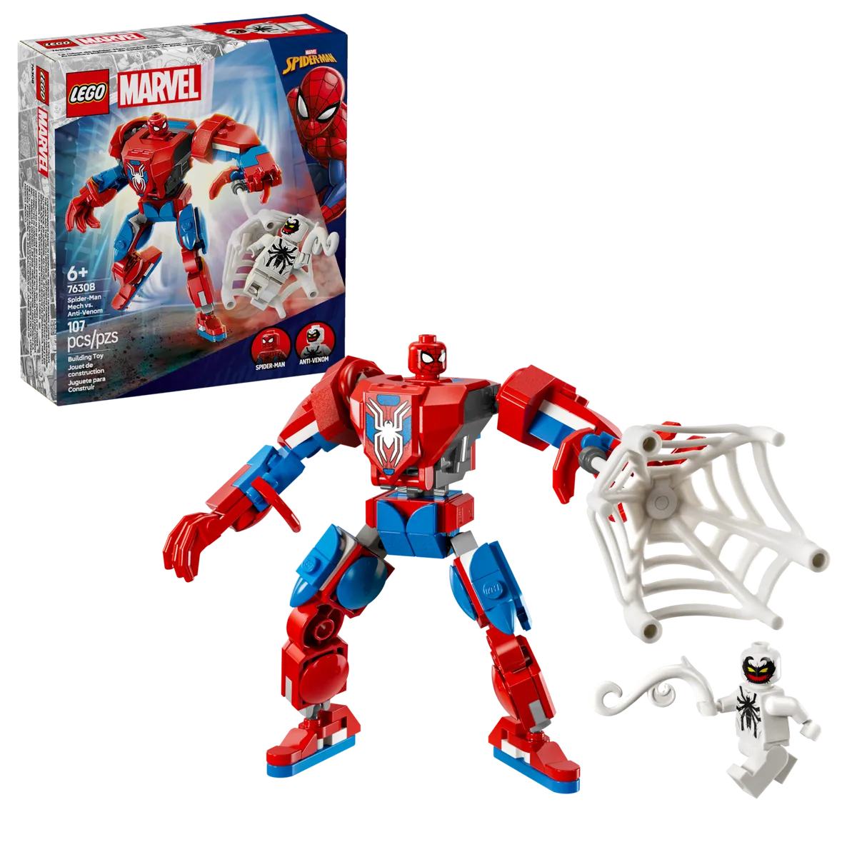 LEGO Spider-Man Mech vs. Anti-Venom (76308) - Bild 4