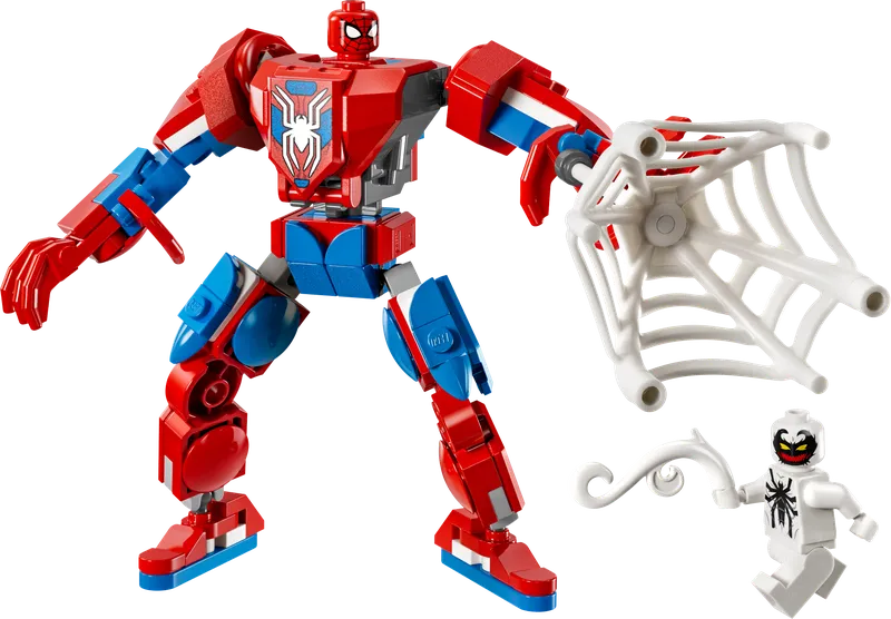 LEGO 76308 Spider-Man Mech vs. Anti-Venom, 107 stenen