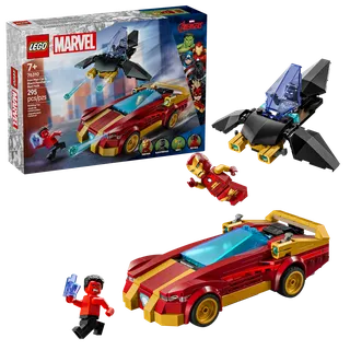 Iron Man Car & Black Panther vs. Red Hulk von LEGO – Produktfoto 9 von 10