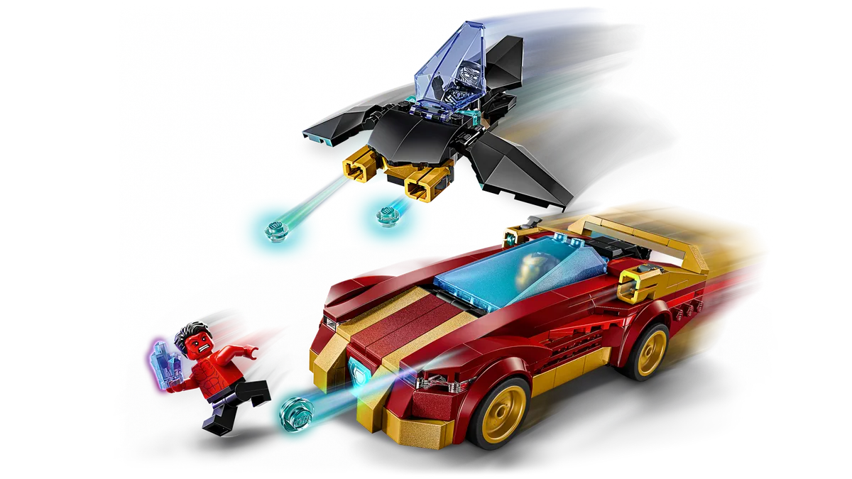 LEGO Iron Man Car & Black Panther vs. Red Hulk (76310)