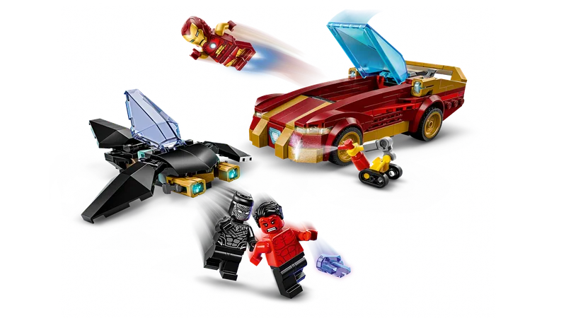 Iron Man Car & Black Panther vs. Red Hulk von LEGO – Produktfoto 2 von 10