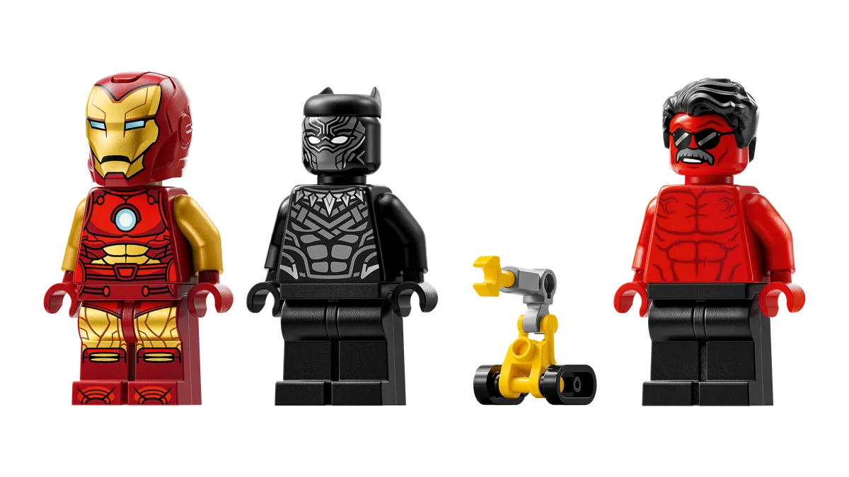 LEGO Iron Man Car & Black Panther vs. Red Hulk (76310) - Bild 3