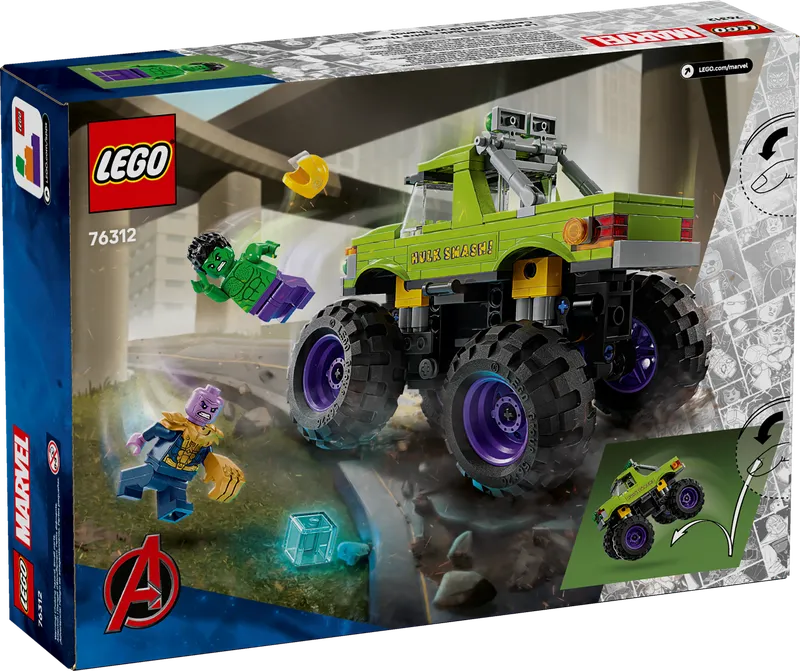 The Hulk Truck vs. Thanos från LEGO – produktbild 9 av 9