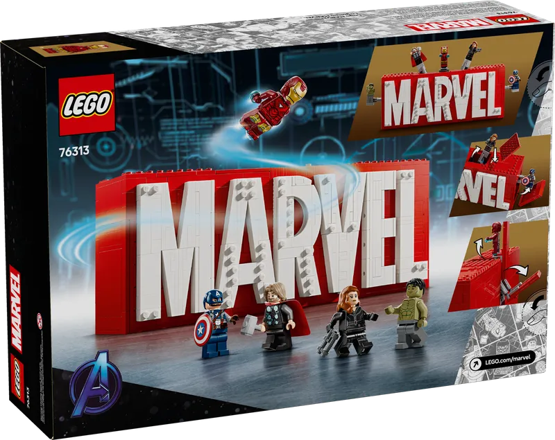 MARVEL Logo & Minifigures de LEGO – photo du produit 10 sur 10