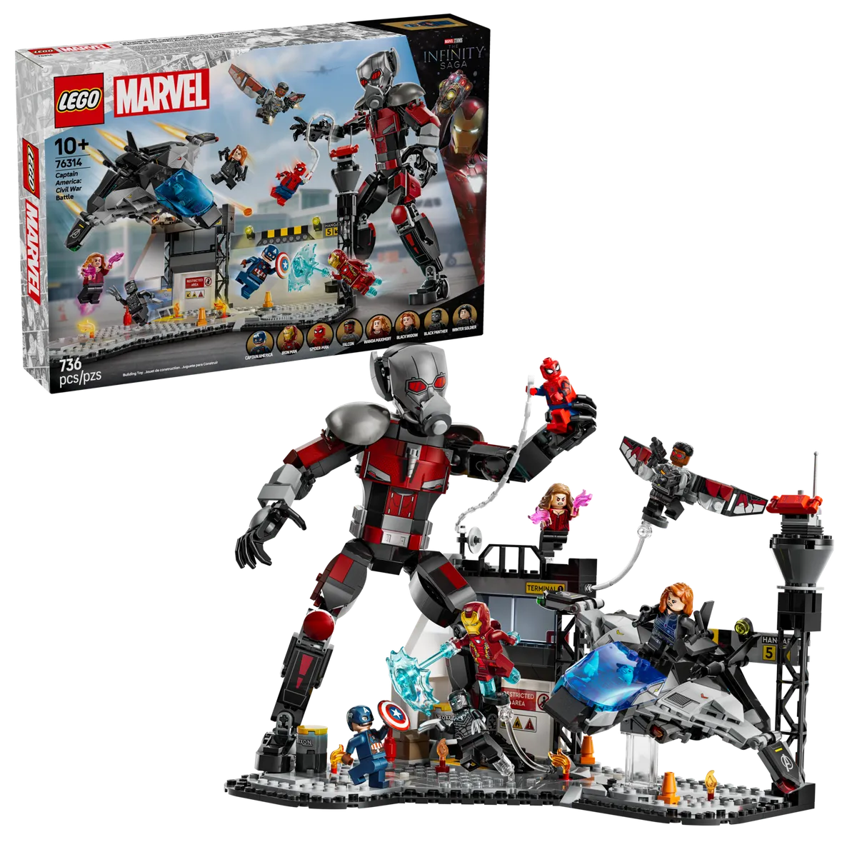 LEGO Captain America: Civil War Action Battle (76314) - afbeelding 5