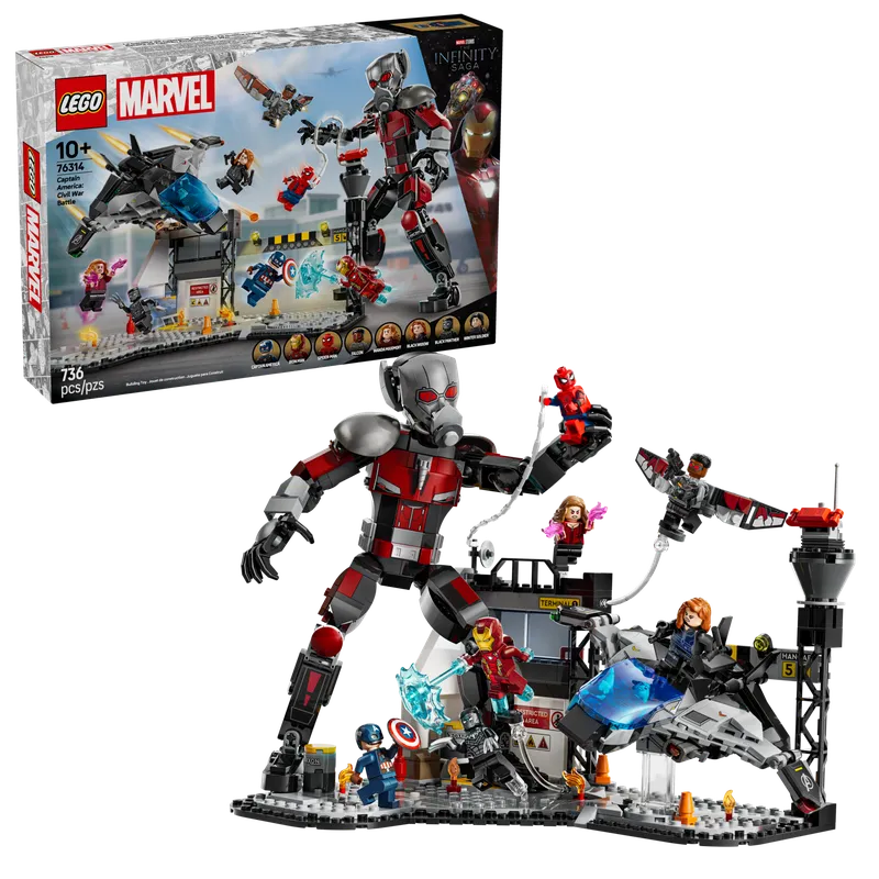 Captain America: Civil War Action Battle von LEGO – Produktfoto 2 von 11