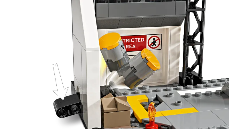 LEGO 76314 Captain America: Civil War Action Battle detail image