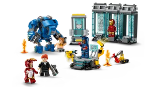 Iron Man's Laboratory: Hall of Armor från LEGO – produktbild 3 av 11