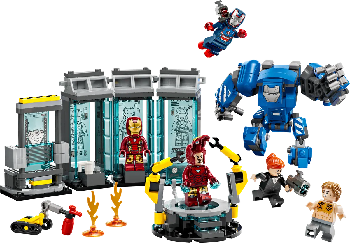 LEGO Iron Man's Laboratory: Hall of Armor (76315)