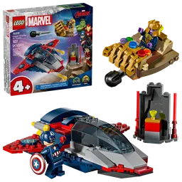 LEGO Captain America vs. Thanos (76319) - afbeelding 1
