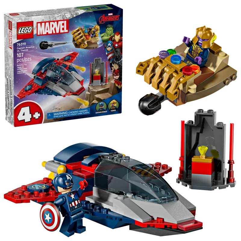 Captain America vs. Thanos von LEGO – Produktfoto 2 von 11
