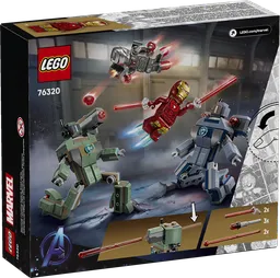 LEGO Iron Man & War Machine vs. Hammer Drones (76320) - afbeelding 9