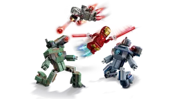 LEGO Iron Man & War Machine vs. Hammer Drones (76320) - afbeelding 2
