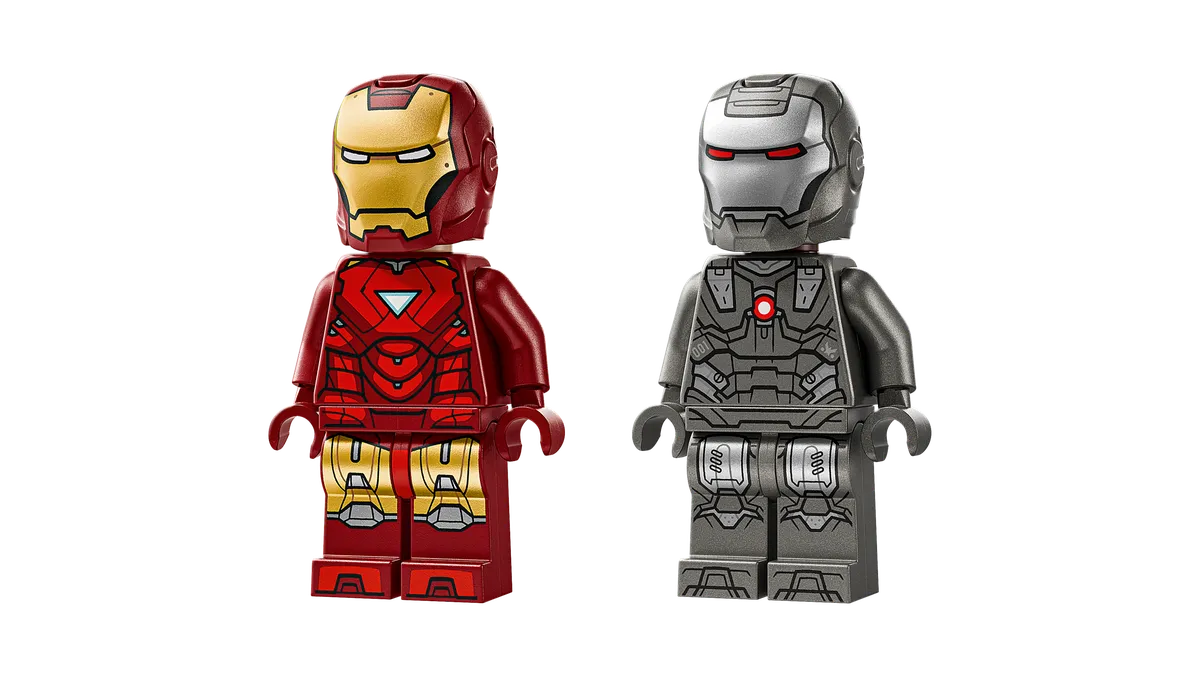 LEGO Iron Man & War Machine vs. Hammer Drones (76320) - Bild 1