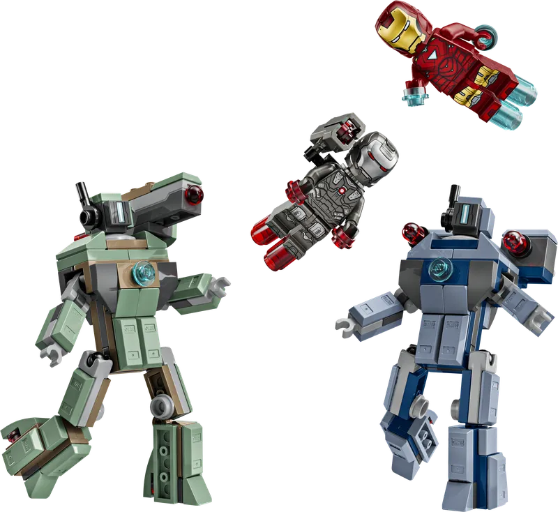 Iron Man & War Machine vs. Hammer Drones