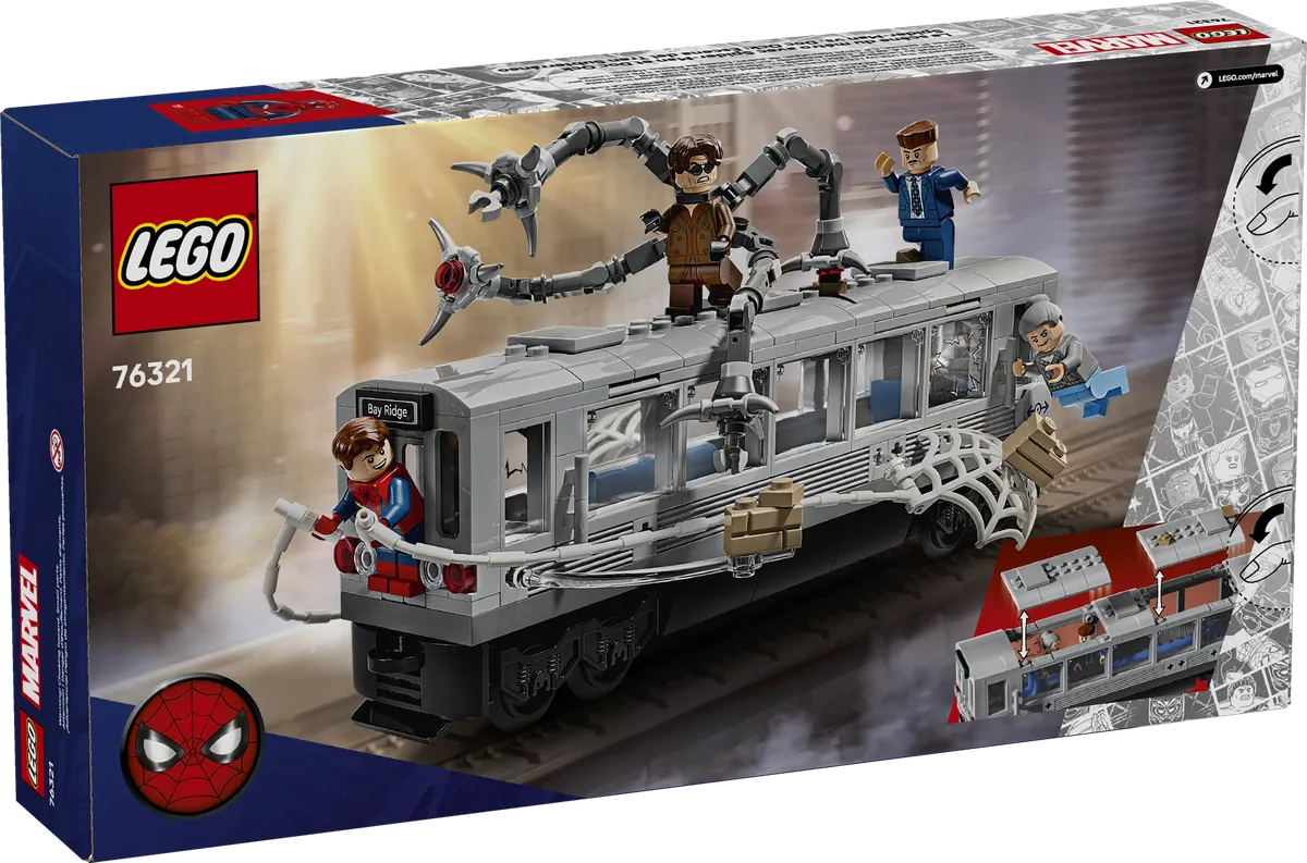LEGO Spider-Man vs. Doc Ock Subway Train Scene (76321) - Bild 9
