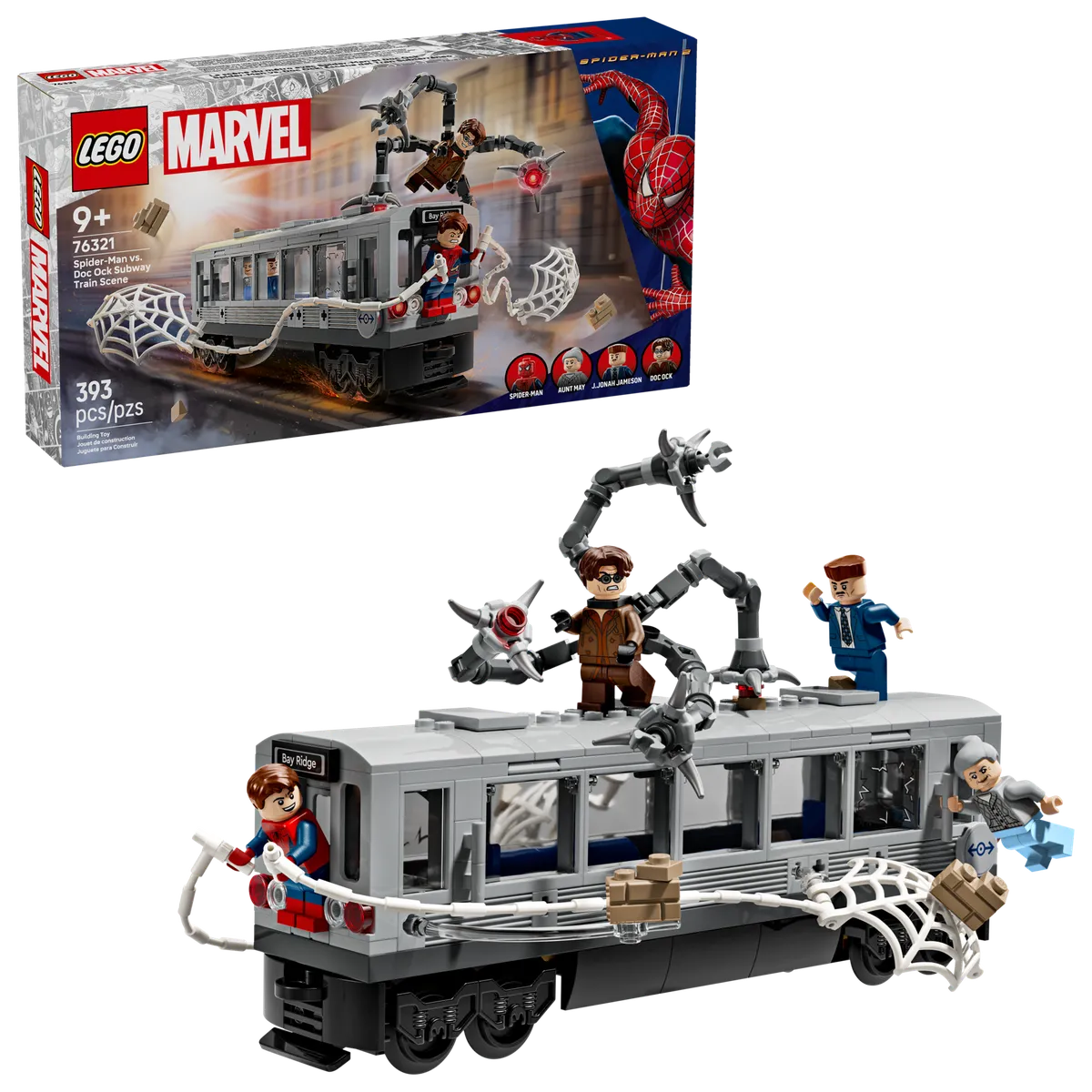 LEGO Spider-Man vs. Doc Ock Subway Train Scene (76321) - Bild 4