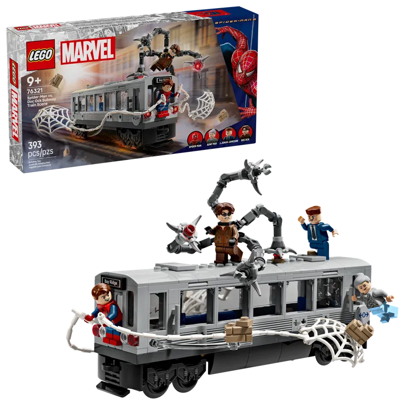 Spider-Man vs. Doc Ock Subway Train Scene by LEGO – product photo 2 of 10