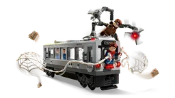 LEGO Spider-Man vs. Doc Ock Subway Train Scene (76321) - afbeelding 2
