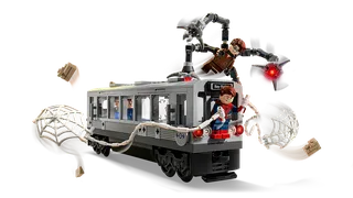 Spider-Man vs. Doc Ock Subway Train Scene by LEGO – product photo 3 of 10