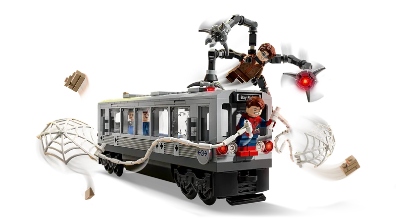Spider-Man vs. Doc Ock Subway Train Scene by LEGO – product photo 3 of 10