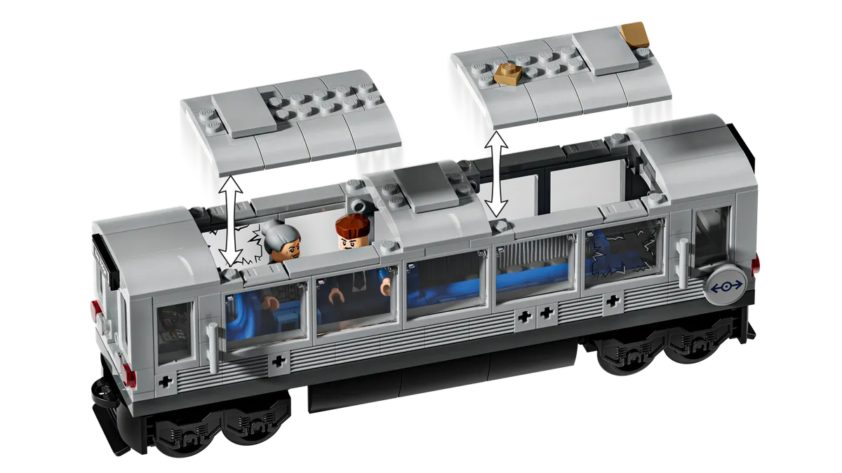 LEGO Spider-Man vs. Doc Ock Subway Train Scene (76321) - Bild 1