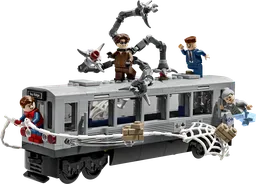 LEGO Spider-Man vs. Doc Ock Subway Train Scene (76321)