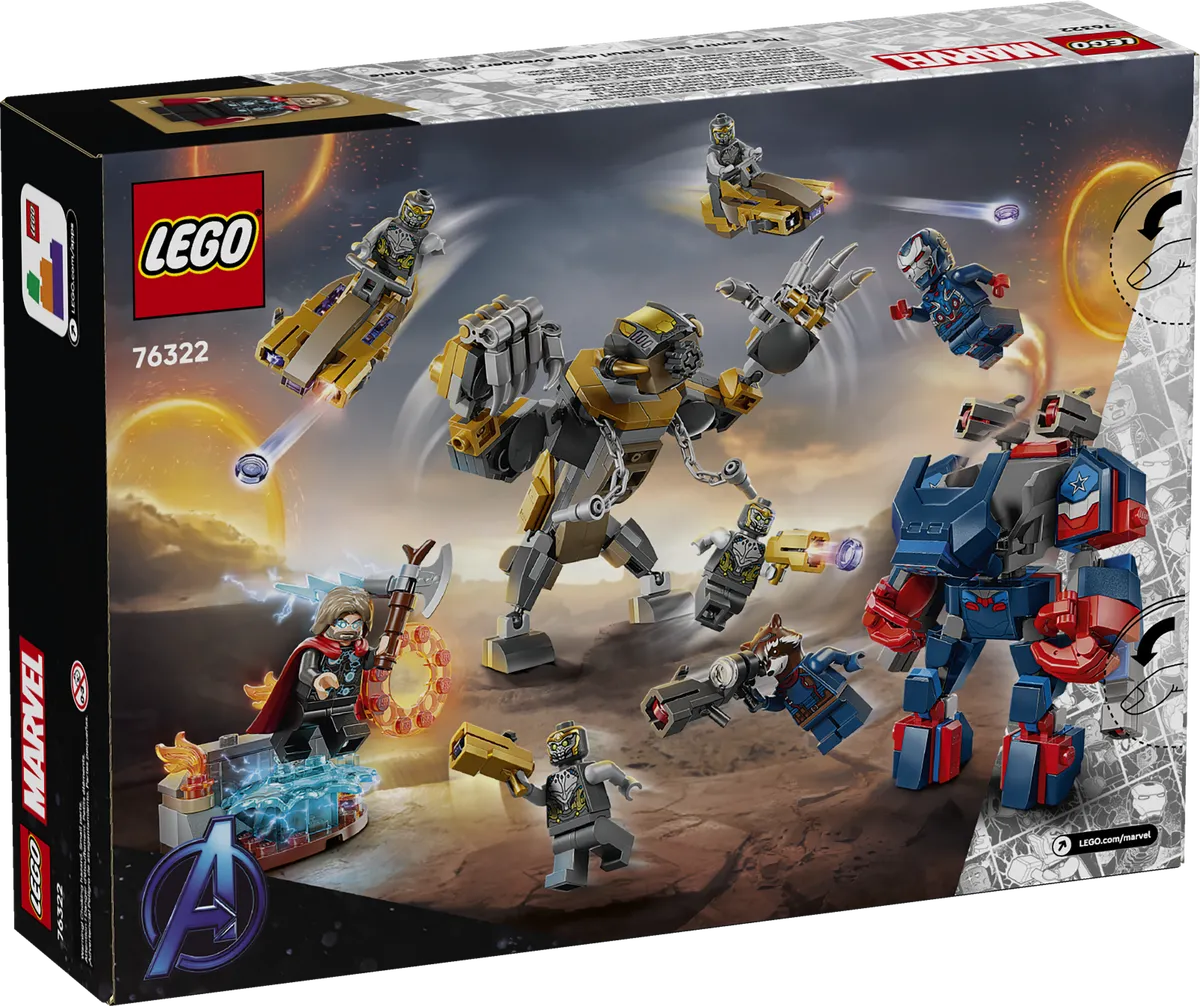 LEGO Avengers: Endgame Thor vs. Chitauri (76322) - afbeelding 8