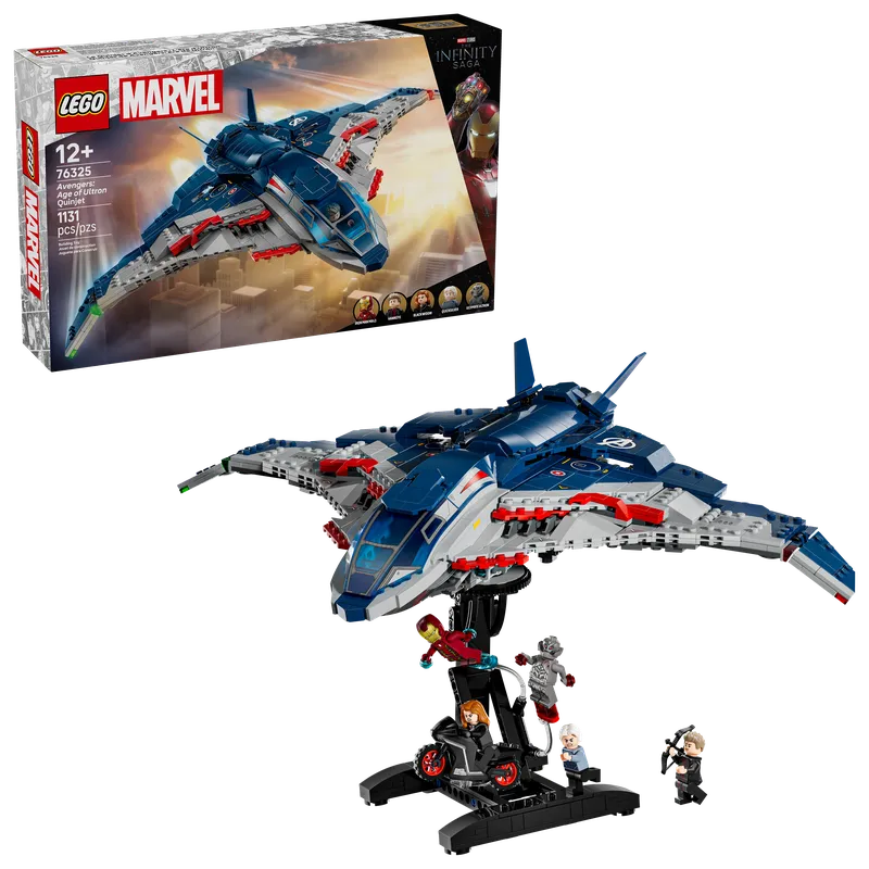LEGO 76325 Avengers: Age of Ultron Quinjet detail image