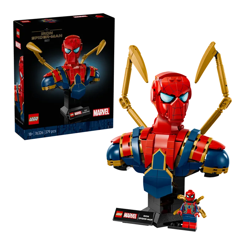 Iron Spider-Man Bust