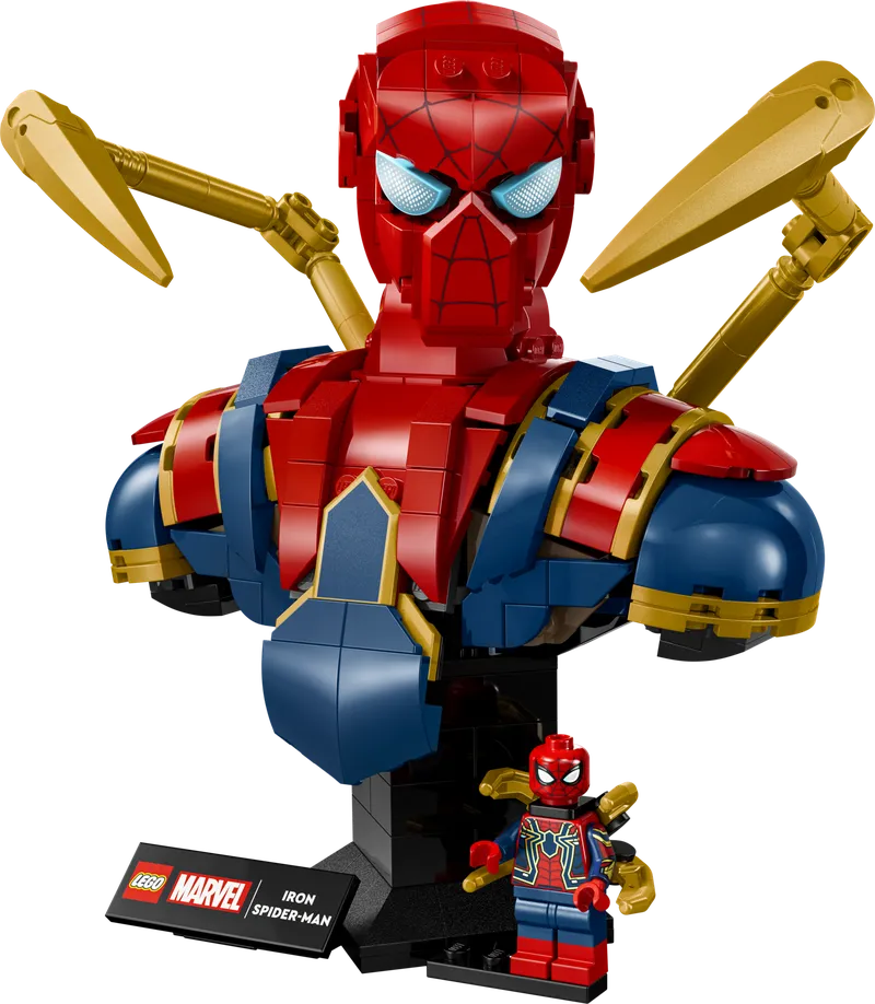 Iron Spider-Man Bust från LEGO – produktbild 3 av 9