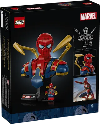 Iron Spider-Man Bust från LEGO – produktbild 9 av 9