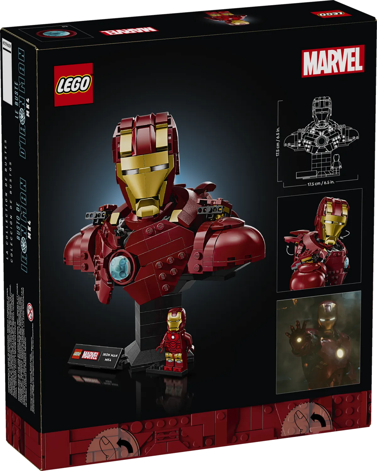 LEGO Iron Man MK4 Bust (76327) - image 10