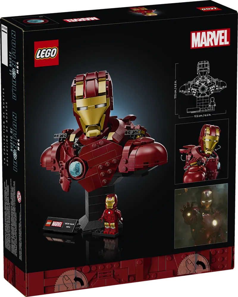 Iron Man MK4 Bust by LEGO – product photo 11 of 11