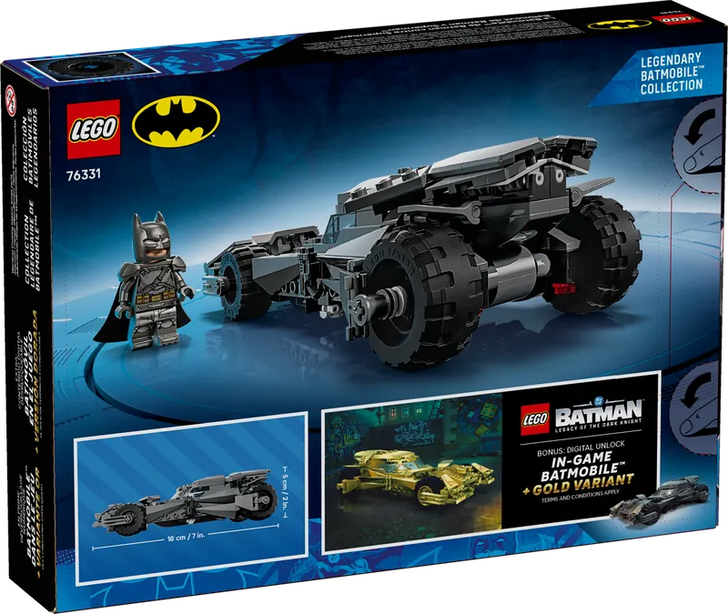 Batman v Superman™ Batmobile™ de LEGO – photo du produit 5 sur 5
