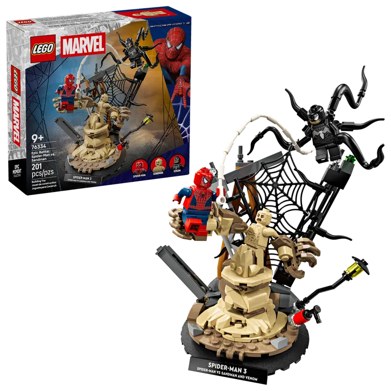 Epic Battle: Spider-Man vs. Sandman från LEGO – produktbild 2 av 9