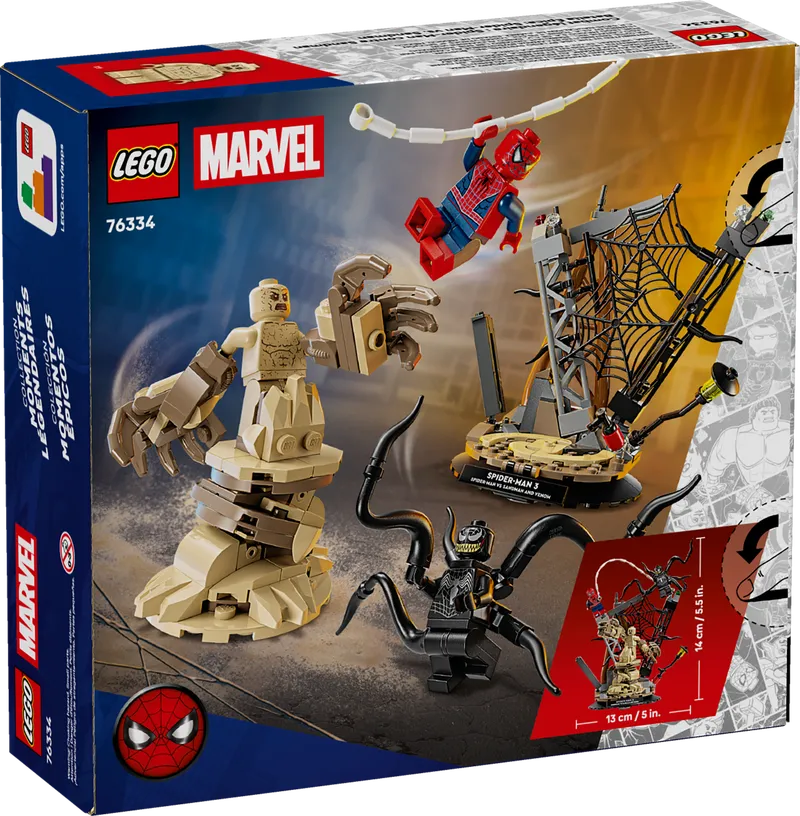 Epic Battle: Spider-Man vs. Sandman från LEGO – produktbild 9 av 9