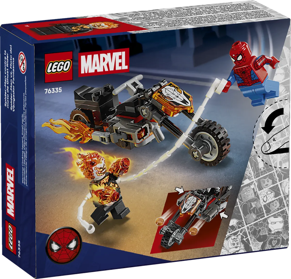 LEGO Spider-Man vs. Ghost Rider Motorcycle (76335) - Bild 10