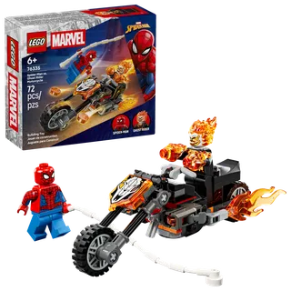 Spider-Man vs. Ghost Rider Motorcycle von LEGO – Produktfoto 2 von 11