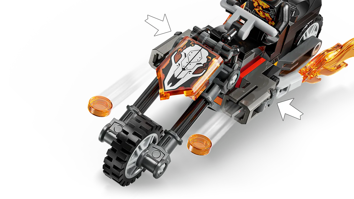 LEGO Spider-Man vs. Ghost Rider Motorcycle (76335) - Bild 1
