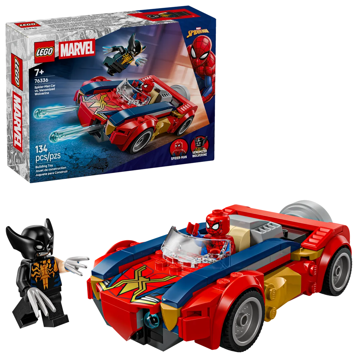 LEGO Spider-Man Car vs. Venomized Wolverine (76336) - Bild 5