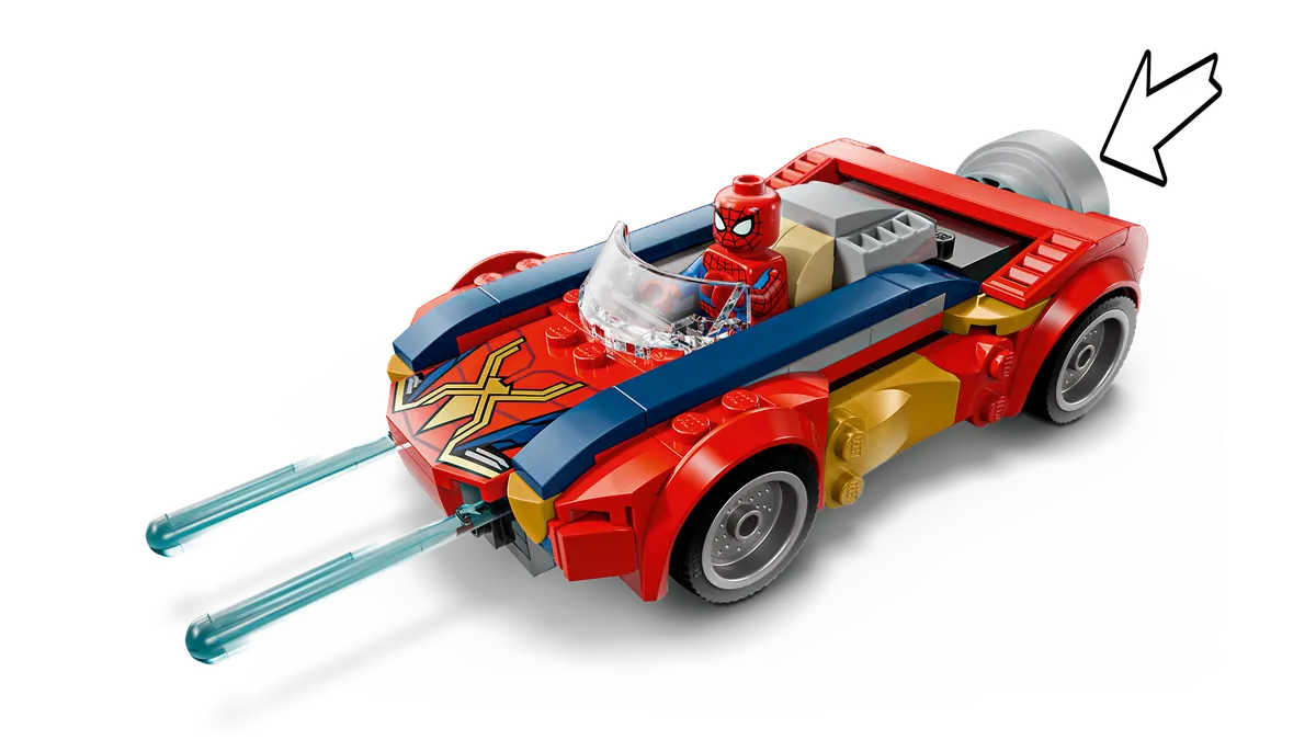 LEGO Spider-Man Car vs. Venomized Wolverine (76336) - Bild 1
