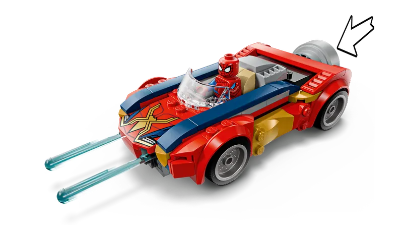 Spider-Man Car vs. Venomized Wolverine de LEGO – photo du produit 4 sur 11