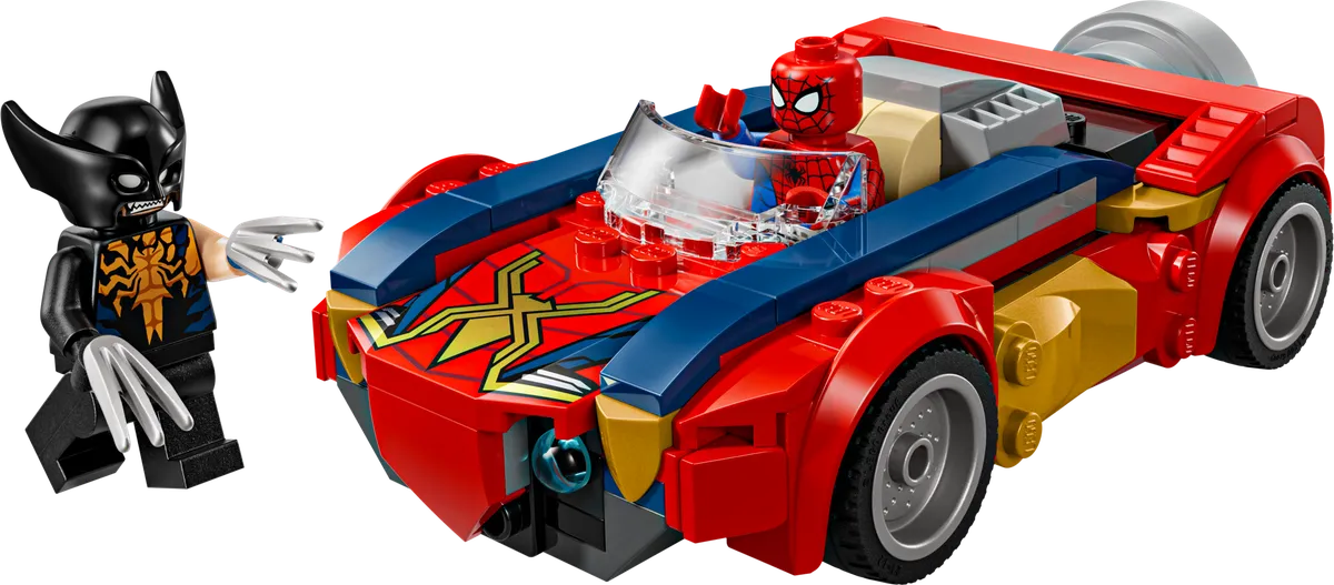 LEGO Spider-Man Car vs. Venomized Wolverine (76336)