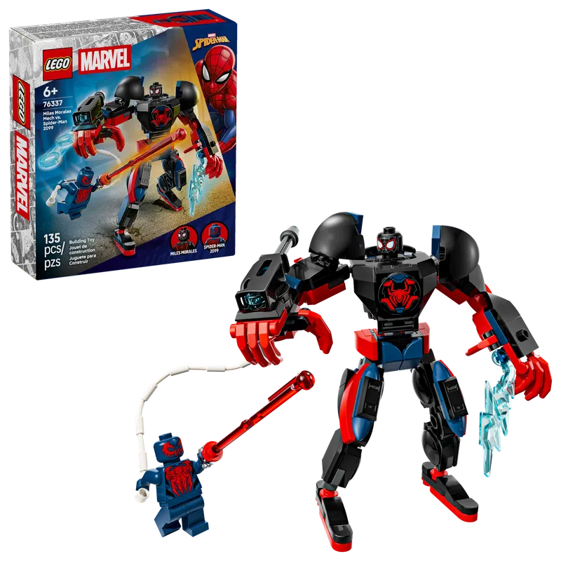 Miles Morales Mech vs. Spider-Man 2099 van LEGO – productfoto 9 van 10