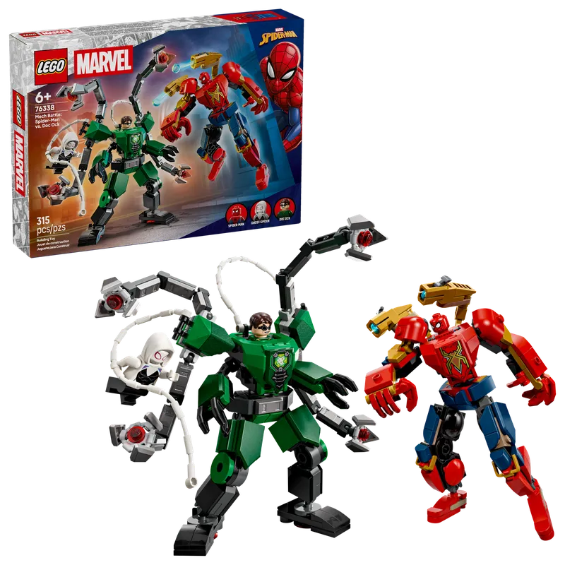 Mech Battle: Spider-Man vs. Doc Ock från LEGO – produktbild 9 av 10