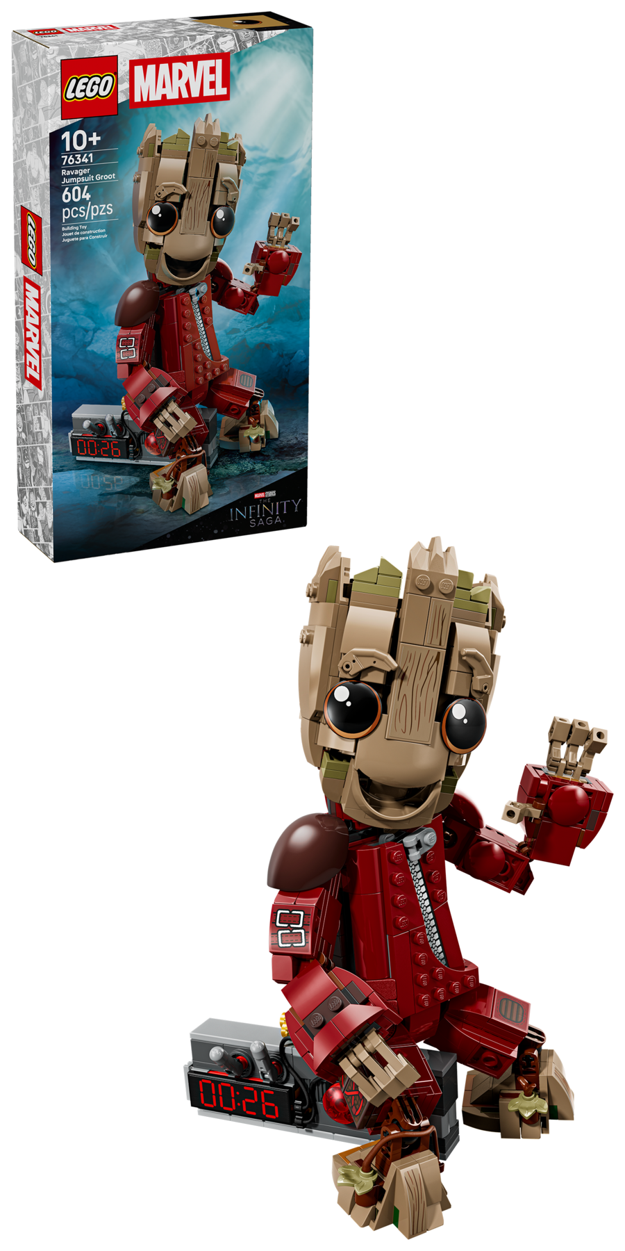 LEGO Ravager Jumpsuit Groot (76341)