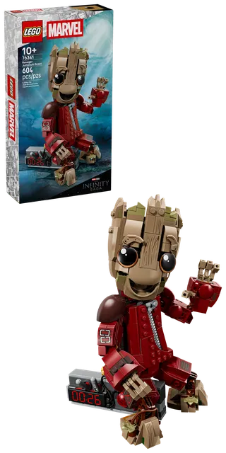 Ravager Jumpsuit Groot fra LEGO – produktbillede 2 af 8