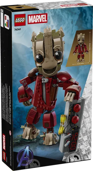 Ravager Jumpsuit Groot fra LEGO – produktbillede 8 af 8