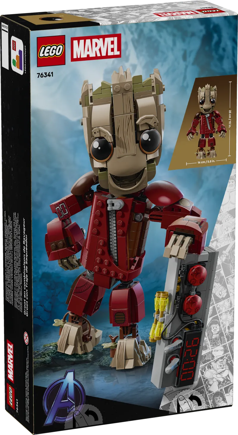 Ravager Jumpsuit Groot fra LEGO – produktbillede 8 af 8